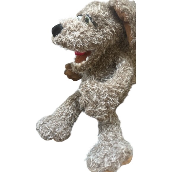 LIVING PUPPETS Shaggy Dog Hand Puppet Lexi 19 inch Creative Play - Picture 2 of 6